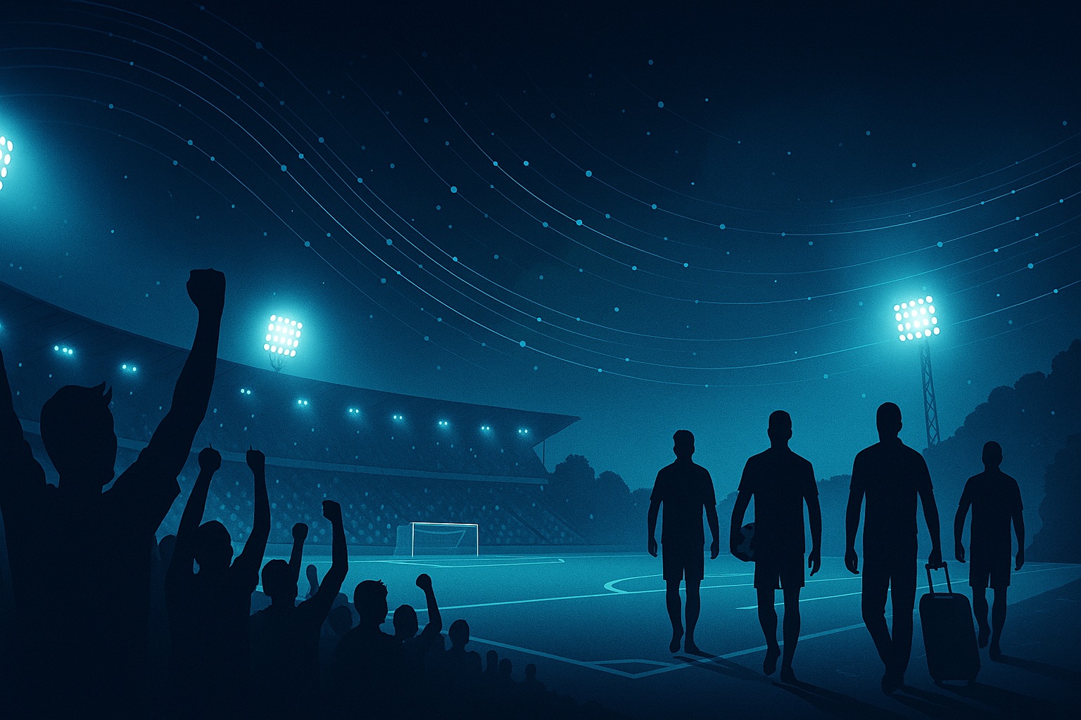 Illustration : influence du public et déplacements en football